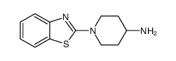 4-Piperidinamine,1-(2-benzothiazolyl)-(9CI)